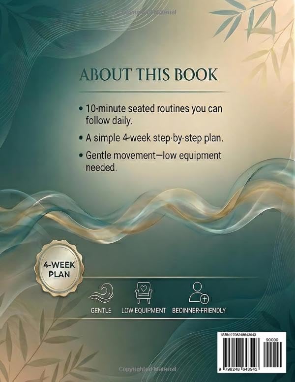 Tai Chi Chair Exercises for Seniors: A 4-Week Step-by-Step Program with 10-Minute Daily Seated Routines to Improve Balance, Flexibility, and Calm—Beginner-Friendly - Image 2