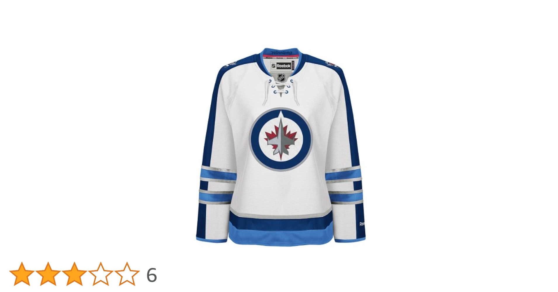 Reebok - 【Reebok】NHL Winnipeg Jets ゲームシャツ A-3449 Reebok】NHL Winnipeg Jets ゲームシャツ A-3449