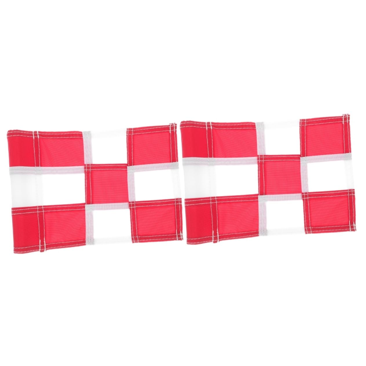 BESPORTBLE 2pcs Golf Flag Putt Durable Golf Course Pin Flag Wear-resistant Nylon Multi-use Golfing Supplies