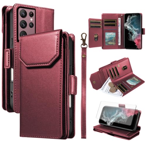 Coque Samsung S22 Ultra portefeuille pour sécuriser vos cartes en voyage