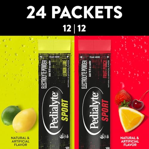 Pedialyte Sport Electrolyte Powder, Variety Pack (24 packets) — view 2
