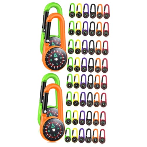 Boussoles avec clip plastique pour randonnée escalade et camping