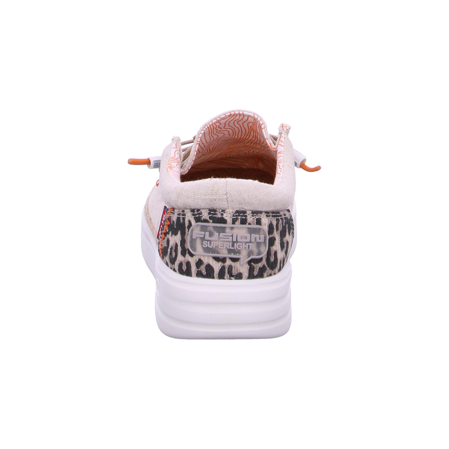 Fusion Leinenschuh Beige in Größe 39