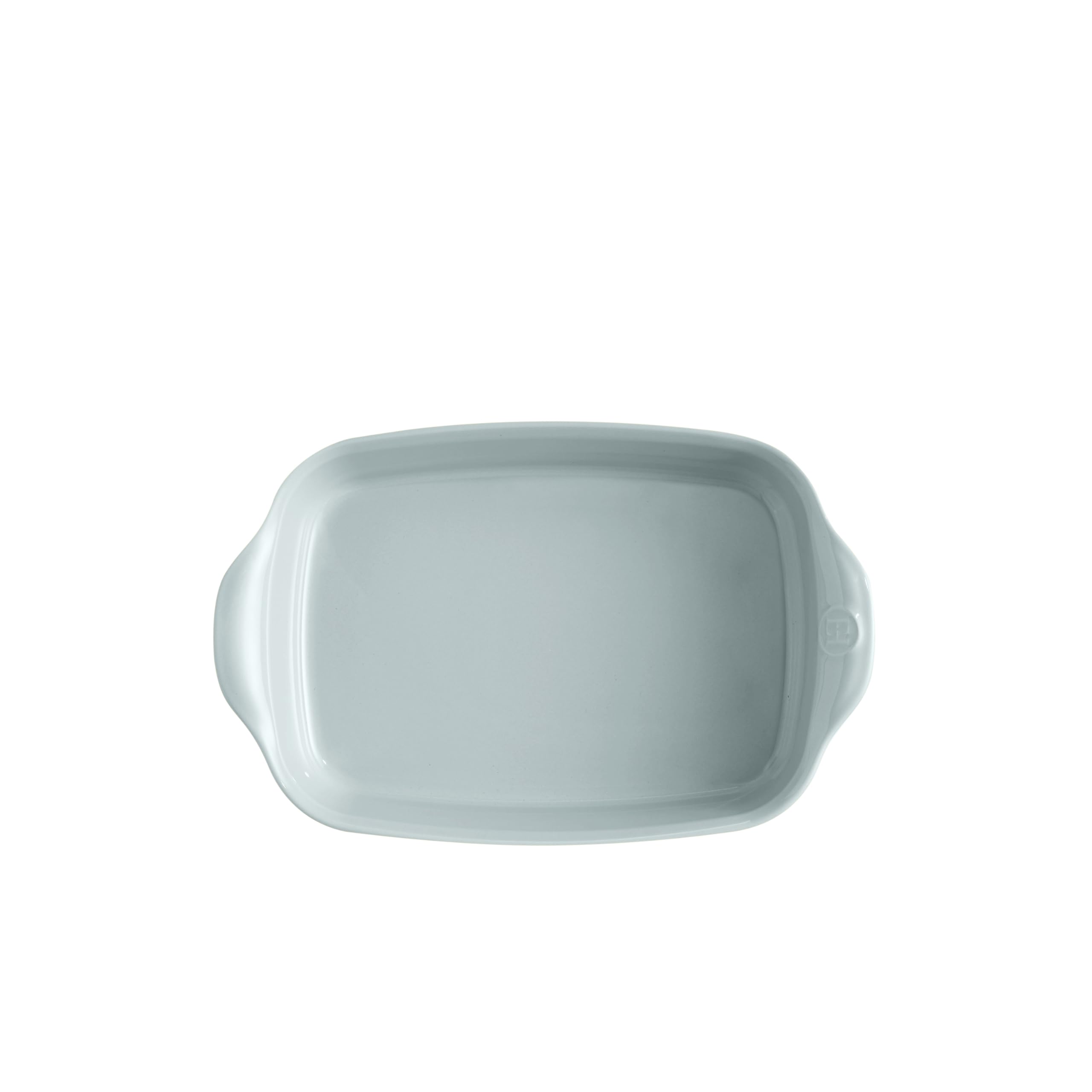 Emile Henry Petit Plat Rectangulaire Ultime – 2|4 personnes – Céramique Haute Résistance – Cuisson Homogène et Service du Four à la Table – Coloris Écume – Fabriqué en France