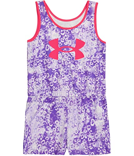 Enterizo infantil Under Armour Grape 3T con estampado Cheetah 1