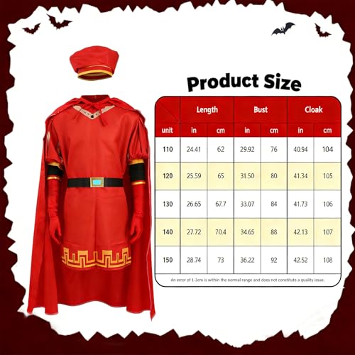 Disfraz Completo Niño Lord Farquaad 6 Piezas Talla 120 miniatura 5