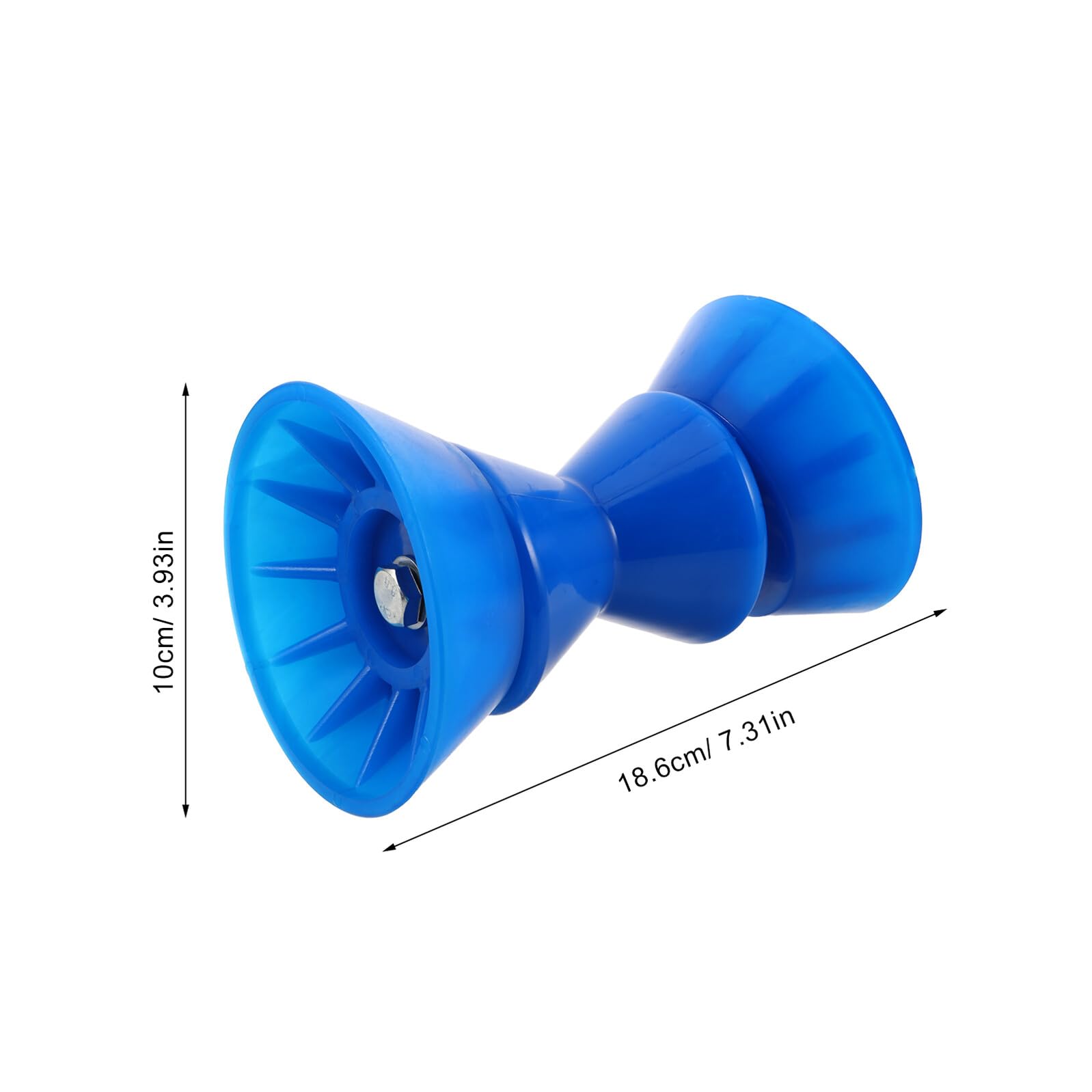 Mikinona Rulli Guida per Barche in Materiale Composito, Rullo di Ricambio per Rimorchio Yacht Chiglia a Rulli, Ruote di Alaggio Resistenti alle Intemperie per Rimorchi Nautici, Supporto