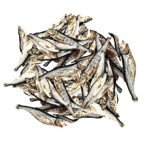 Gaczoo - Sprotten für Hunde Getrocknet - Getrockneter Fisch für Hund - 100% Trockenfisch, Hundeleckerli, Trainingsleckerli - ohne Zusätze, reich an Omega 3, Fettarm - 1kg