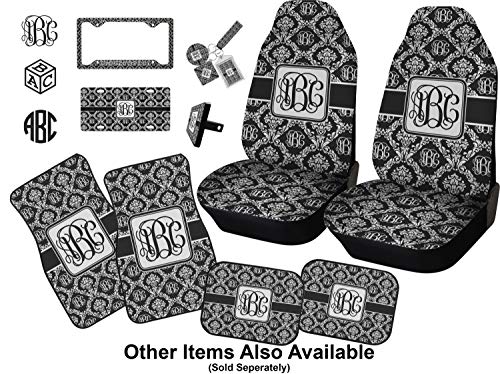Rnk Shops Monogrammed Damask Car Seat Covers (Set Of Two) (Personalized) #TOP6