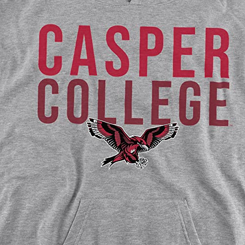 Casper College Official Stacked Youth Kids Boy/Girls Pull-Over Hoodie Sweatshirt2