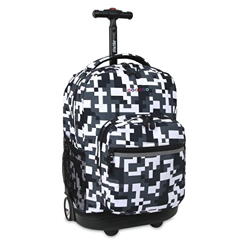 J World New York Sunrise Rolling Backpack Mochila Tipo Casual 18 Centimeters 34.5 (Camo)