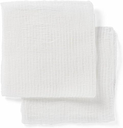 Miniatura 5 de Medline Esponjas de gasa tejidas, estériles, de 12 capas, 4 x 4 pulgadas, caja de 50
