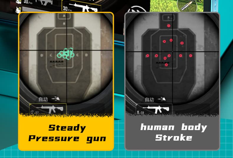 Vista 7 de 2022 New Model Seven Trees Mobile Game Controller for PUBGForniteKnives OutRules of SurvivalCall of Duty Gamepad Trigger Aim Button L1R1 L2 R2