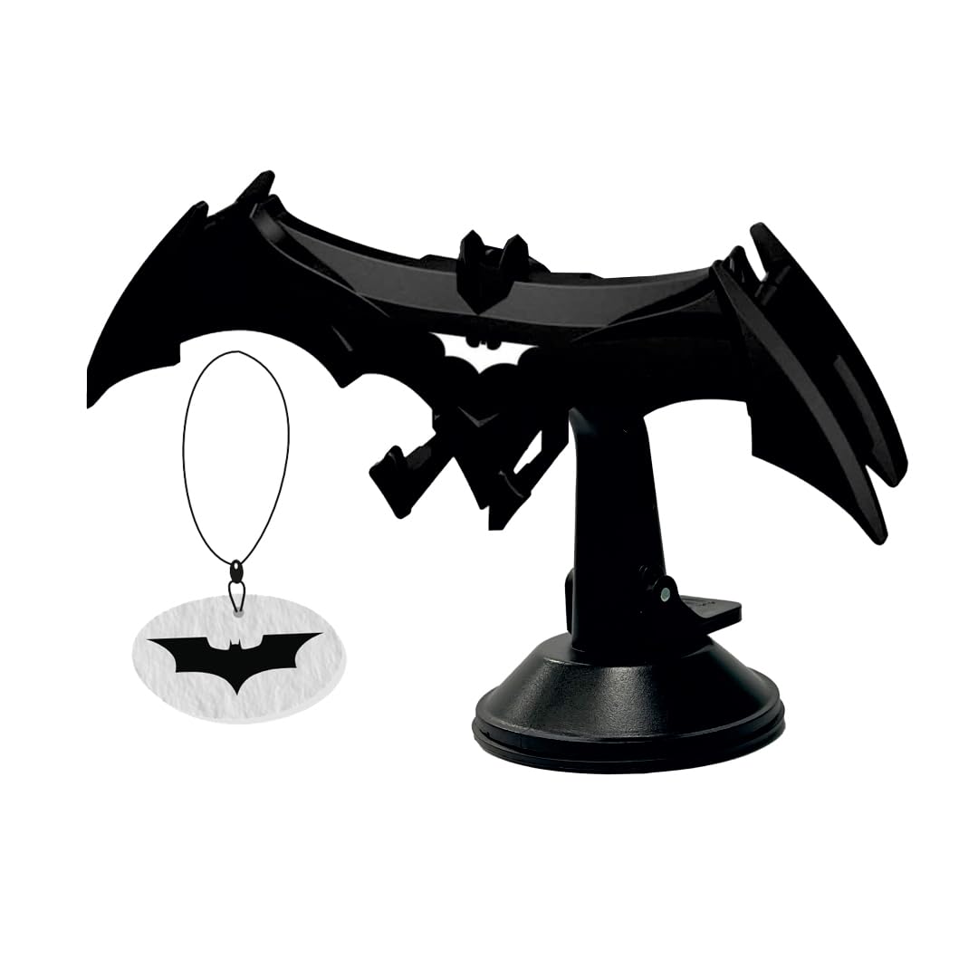 Involve DC Batman Mobile Dock Freshener | Car Mobile Holder | Adjustable Dashboard Stand with 360° Rotation | Strong Suction Cup | Compatible with 4–6 inch Devices | DC Official Merchandise-image-2