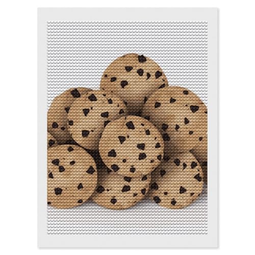 Kit peinture diamant adultes tableau chocolat cadeau DIY maison