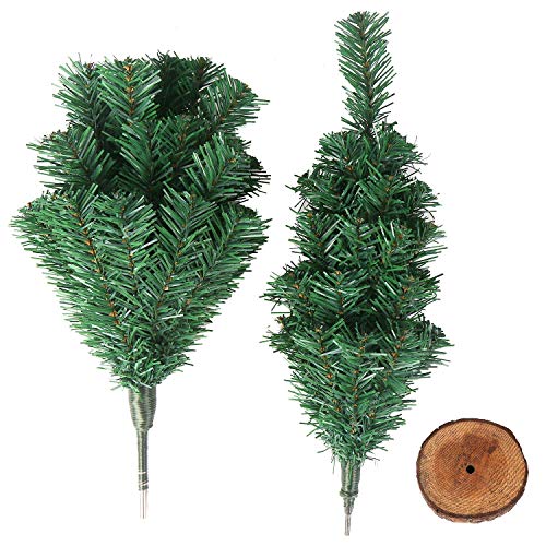 DERAYEE 2ft groene kerstboom kunstmatige dennenboom kerstboom voor kerstdecoratie - Image 4