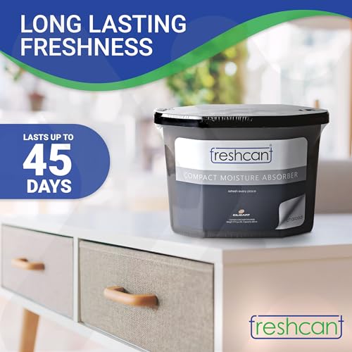 Image of Freshcant Compact Moisture Absorber By CILICANT for Lockers - Moisture Absorber for small places like Drawer and lockers - Refresh Every Place - Pack Of 3 (Odor Buster with Activated Charcoal)