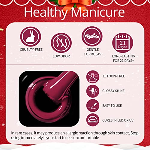 UR SUGAR - Set di smalti UV per unghie di 6 colori...