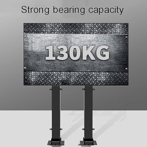 Support TV reglable de plafond avec telecommande et mecanisme de levage electrique fluide - 8