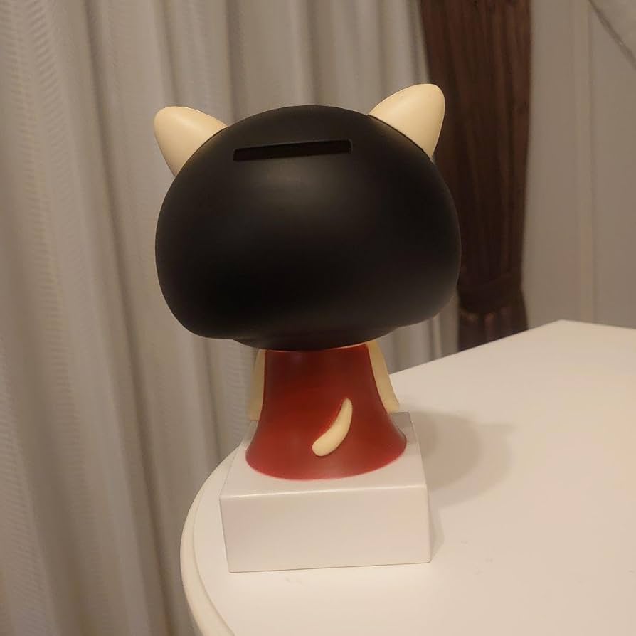 Black cat 貯金箱　と　広告本 Black cat 貯金箱 と 広告本 Black cat 貯金箱 と 広告本 Black cat