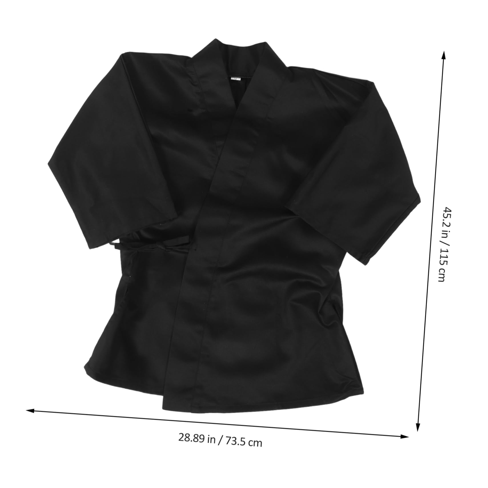 minkissy Ropa De Trabajo De Chef Japonesa Chaqueta Kimono Traje De Chef para Sushi Material Fresco para Bares De Sushi y Restaurantes Japoneses