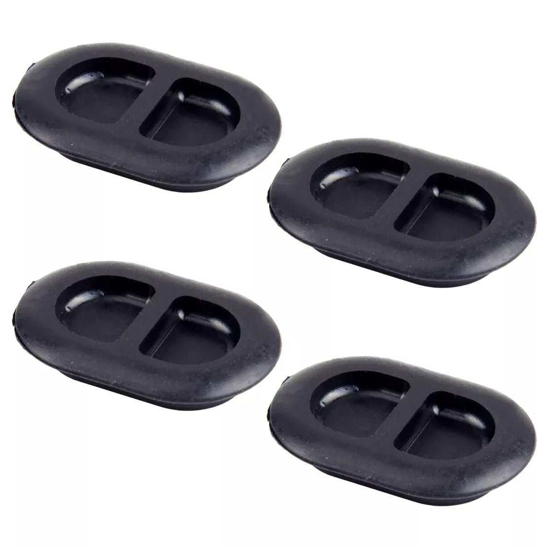 Automotive parts 4x Oval Floor Pan Plugs Drain Hole Cover Fit For Jeep for Wrangler for JK for JL