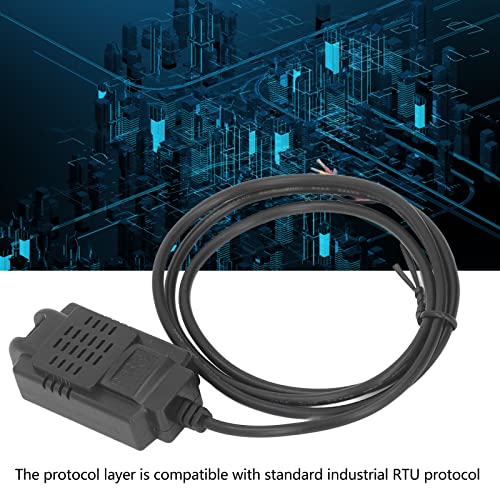 Temperature Humidity Sensor Module, ABS Digital High Precise Transmitter RS485 Temperature Humidity Monitor Sensor Probe