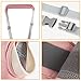 Huifen Baby Walking Harness, Handheld Kids Walker Helper with Detachable Crotch Adjustable Walker Harness Assistant Belt Baby Learning Walk Toddler Infant Walker 9-24 Months (Pink)