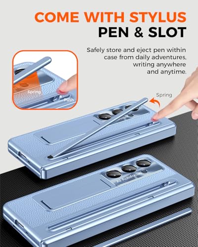 Coque Galaxy Z Fold 6 avec protège-écran et support de visionnage mains libres - 2