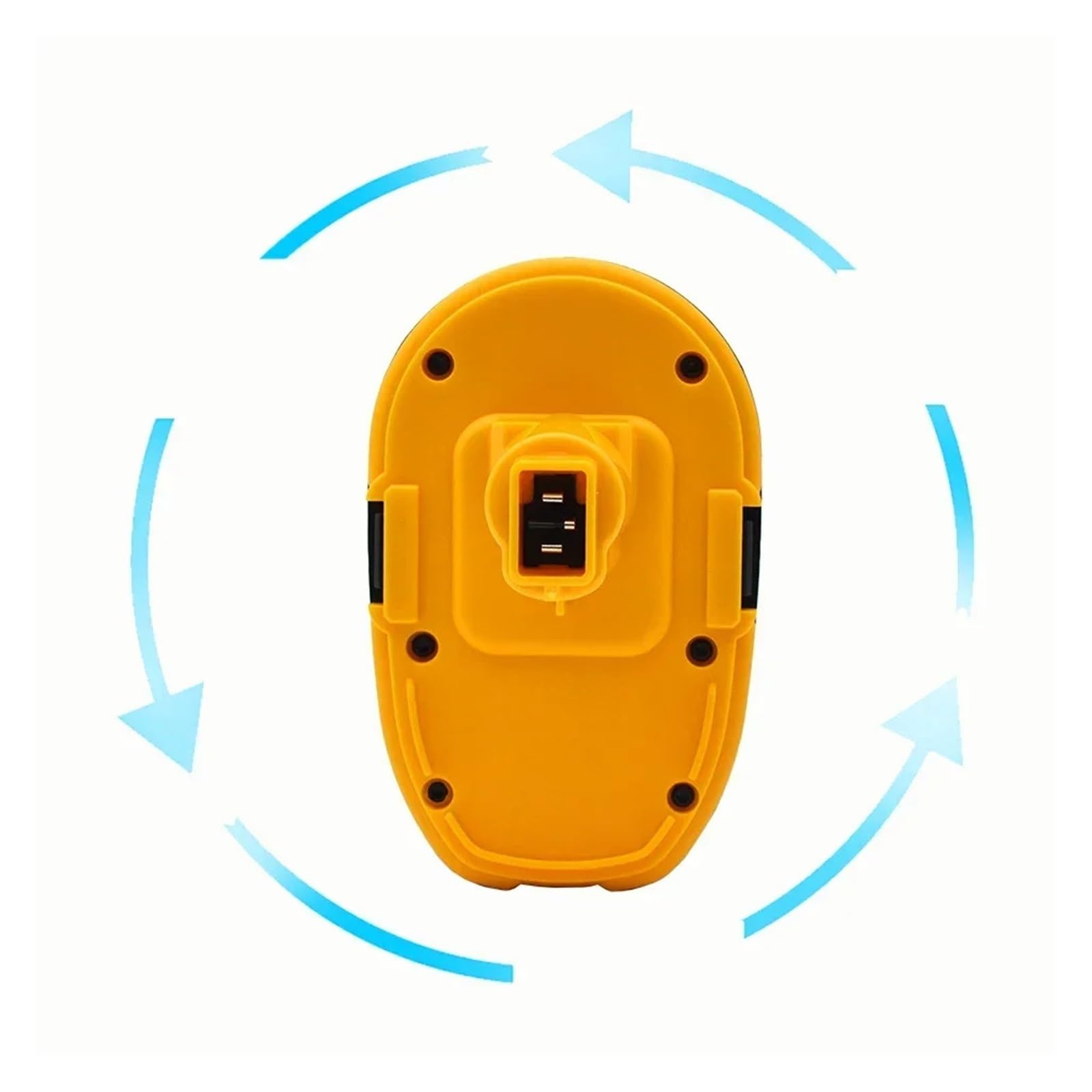 For Batteria Sostitutiva DC9096 DE9039 DE9095 DW9098 | Caricabatterie rapido a doppia porta compatibile con batterie for utensili elettrici,(12800mAh)