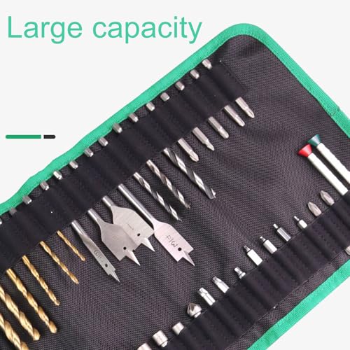 Sac à outils portable avec compartiment en maille pour électricien - 6