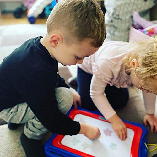 NextX Magnetic Drawing Board, Educational Writing and Learning Doodle Pad Creative Toy for Toddlers Boys Girls Age of 2, 3, 4, 5, 6 Year Old, Etch a Sketch - Thumbnail 6