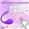 vibabrator for Women L.ove E.GGS for Women Vibrat.o.rset 4 Woman Silent Remote Control Vibrat.o.r by Bluetooth App S.ex S.t.imulator Adults Toys s.ex toyscouples for couples10 Adjustable Modes #4