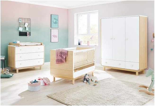 Pinolino Round Wide Baby Room Furniture Set in a nursery