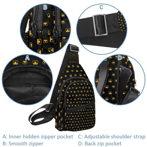 Bolsa de pecho impermeable y compacta con distribución funcional de objetos 4