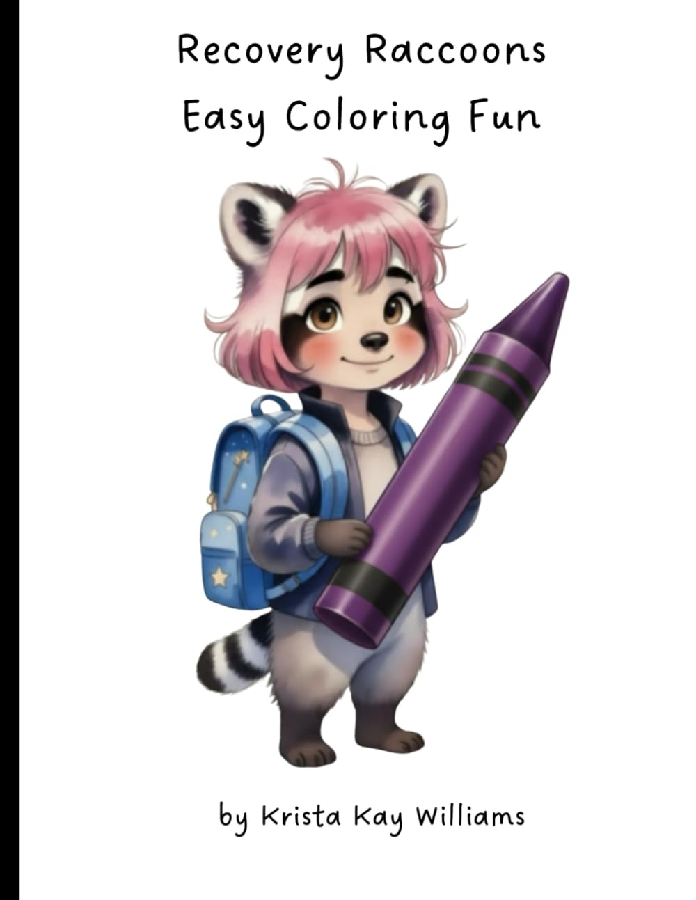 Recovery Raccoons - Easy Fun Coloring