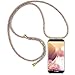 Produktbild Handykette Handyhülle mit Band für Samsung Galaxy J7 2017 Cover - Handy-Kette Handy Hülle mit Kordel Umhängen -Handy Halsband Lanyard Case/Handy Band Halsband Necklace