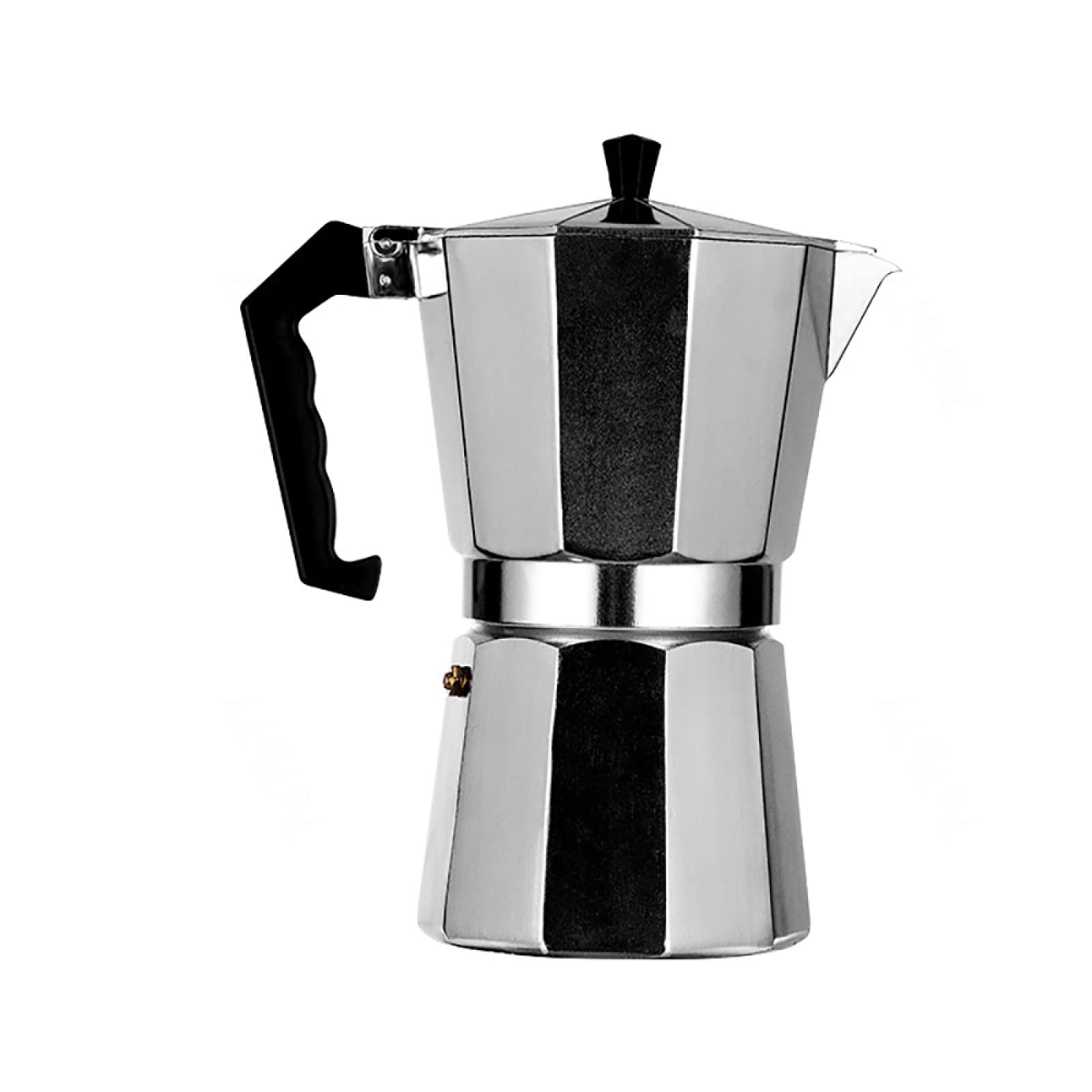 Amazon | エスプレッソとコーヒーメーカー モカポットアルミニウム金属