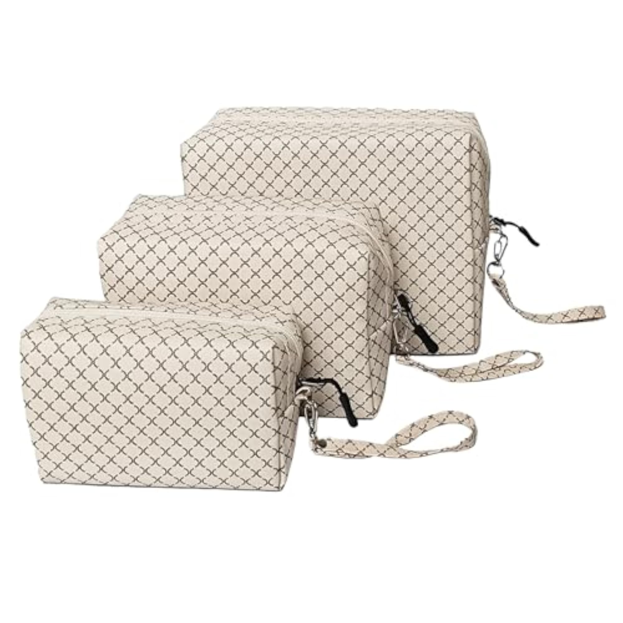 Polyester Makeup Pouch Set, Travel Toiletry Kit