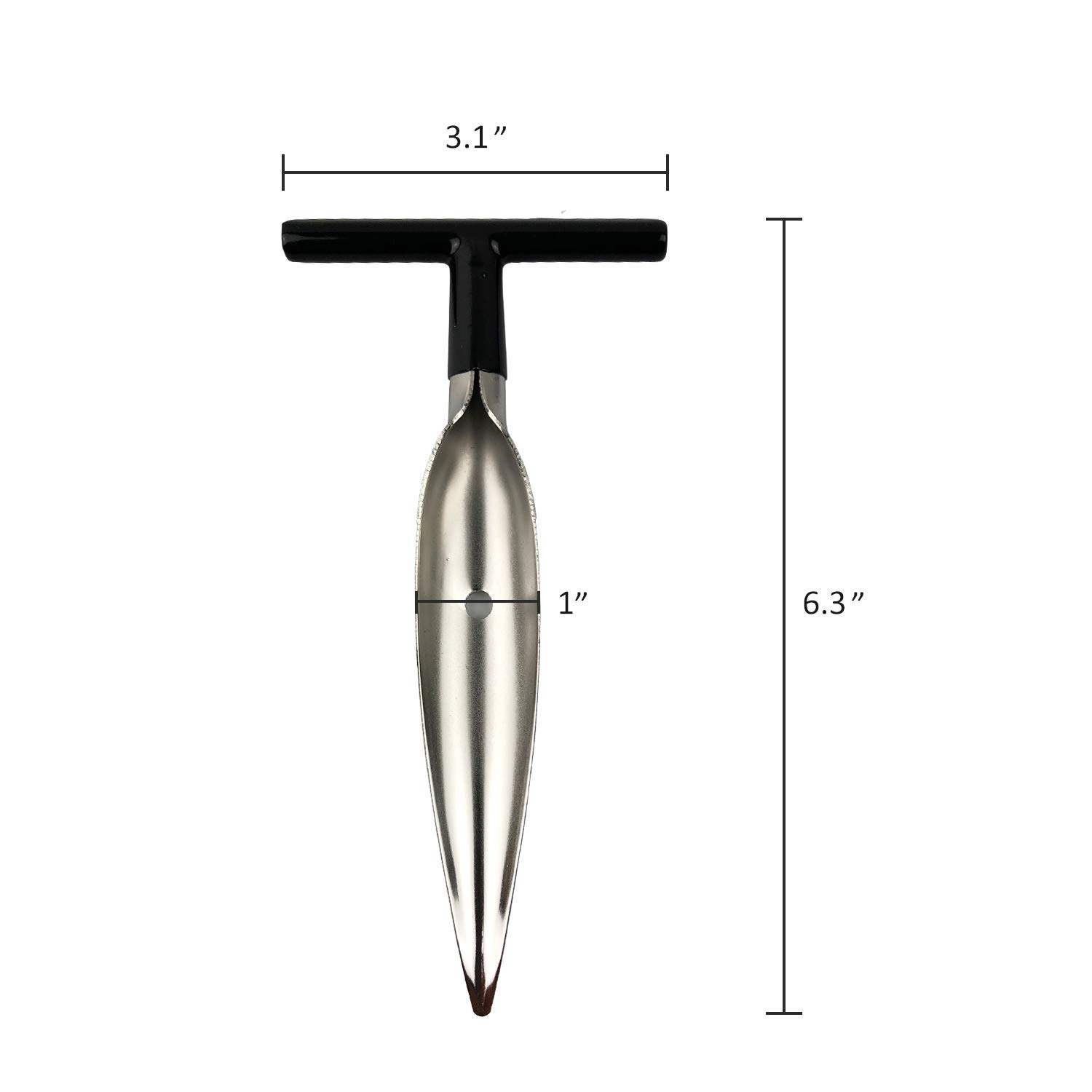 SUKHAD Stainless Steel Coconut Opener for Fresh Green Young Coconut Water, 3 X 0.5 X 6.5 Inch, Silver