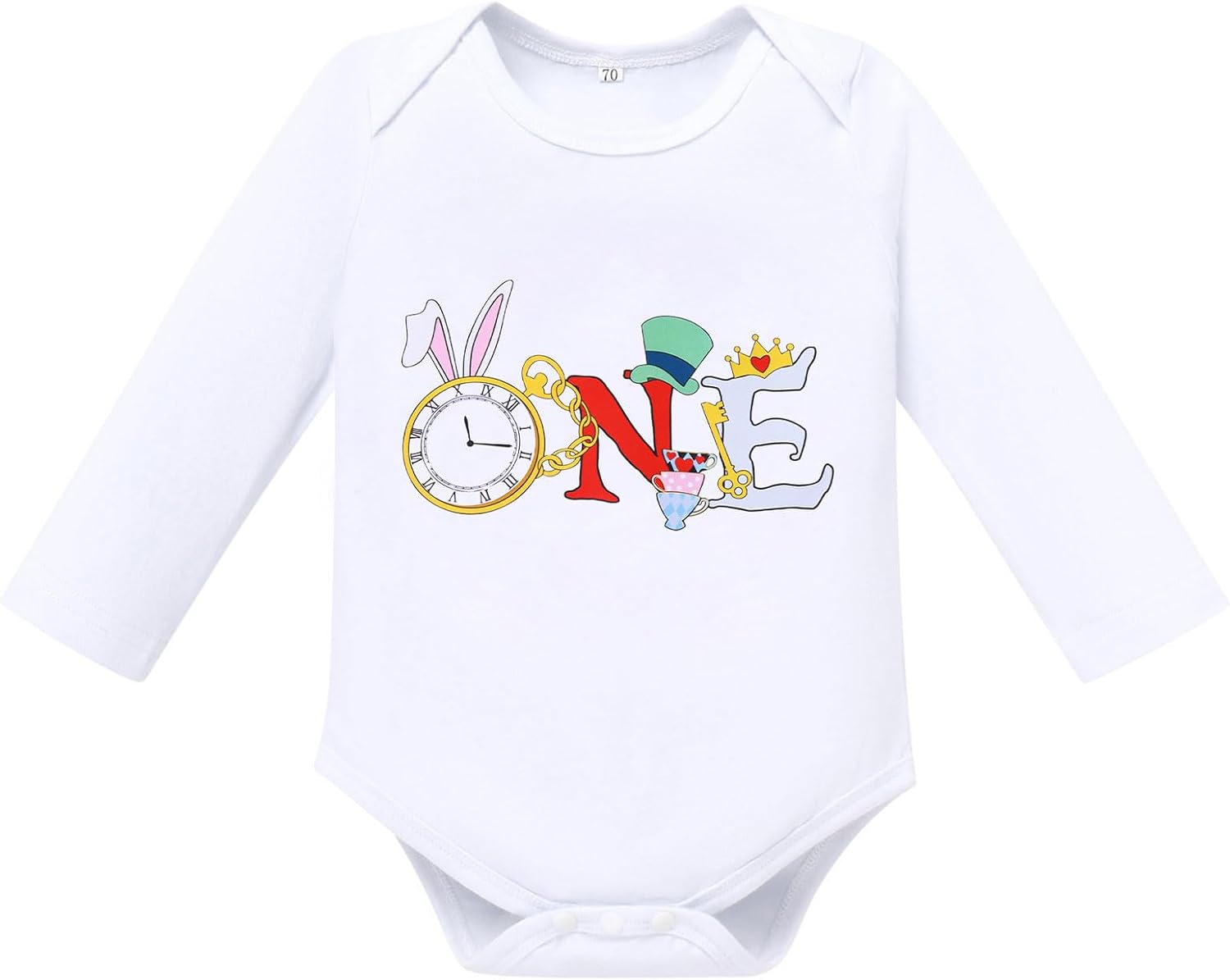 IBTOM CASTLE Baby Girl 1st Birthday Outfit Long Sleeve Romper Tutu Dress Headbnad Fall Winter Photoshoot Clothes - Image 2