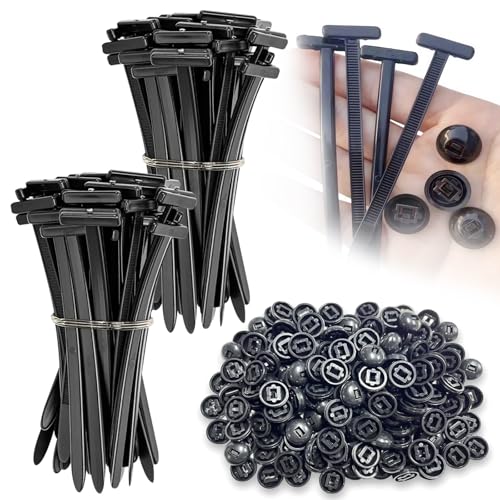 100 Pezzi Nylon Universal Cable Tie Buckle,Fascette Autobloccanti,Resistenti ai Raggi UV,Per Fissaggio Automatico,Resistente allatemperature,Multipurpose Plastic Cable Ties Tool for Car Daily Repair