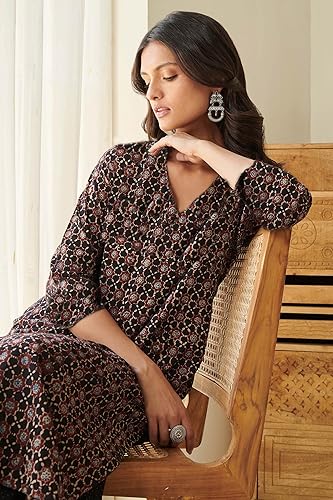 Image of ANNI DESIGNER Women Kurta with Palazzo & Dupatta