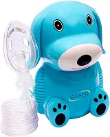 Inalador e Nebulizador Azul Modelo Dog