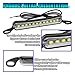 ZIMISI Car LED License Plate Light, 12V DC High Bright Tag Lights for License Plate, Waterproof LED Light Tag Lamp for Running/Reverse/Tail Light, Fits ATV, Trailer, UTV, Truck, Boat (White)