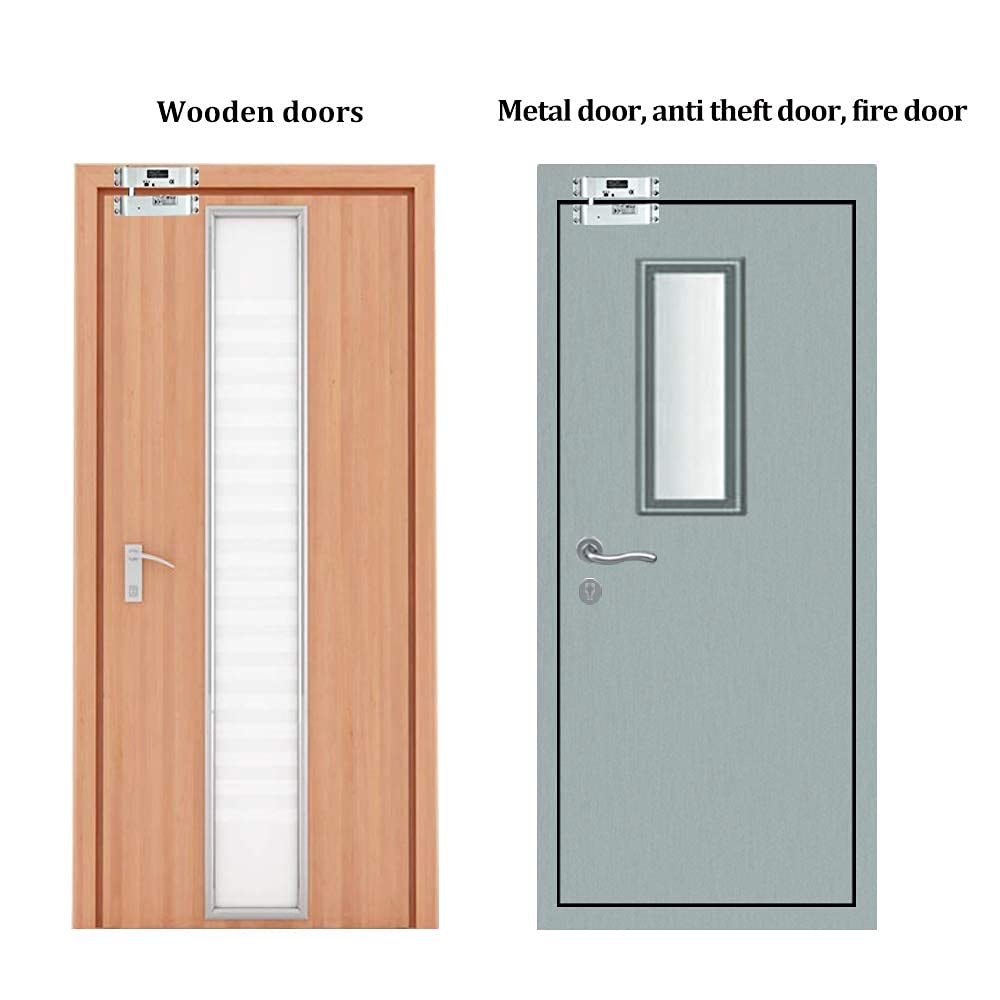 JASAG DC12V Fail Safe Electric Drop Bolt Lock Cerradura electrónica de Puerta para Puerta de Entrada Control de Acceso Sistema de Seguridad Adecuado para Puerta de Madera/Metal