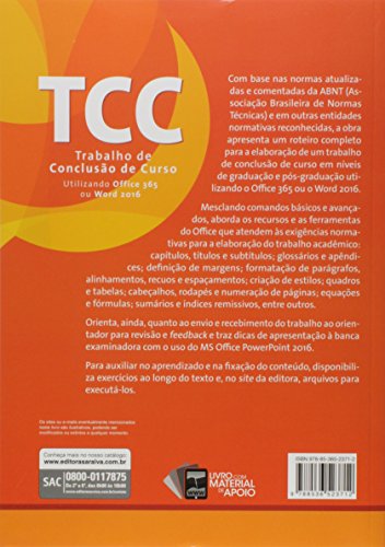 Trabalho de conclusão de curso: Utilizando Office 365 ou Word 2016