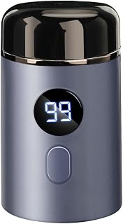 Mini Electric Shaver，Mini Travel Shaver for Face & Body, USB-C Fast Charging, Wet/Dry Shower Use, Portable Electric Razor for Sensitive Skin (Blue)