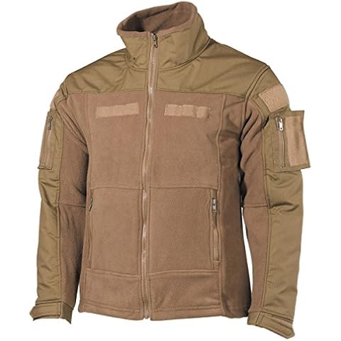 Chaqueta deportiva MFH US Combat Fleece Coyote talla 3XL para hombre Cover