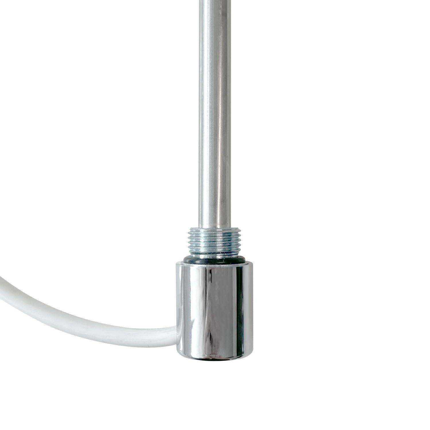 NWT Direct Nova Electric Element & Cap For Heated Towel Rails Radiators Fixed Temperature - 250w - Chrome Cap